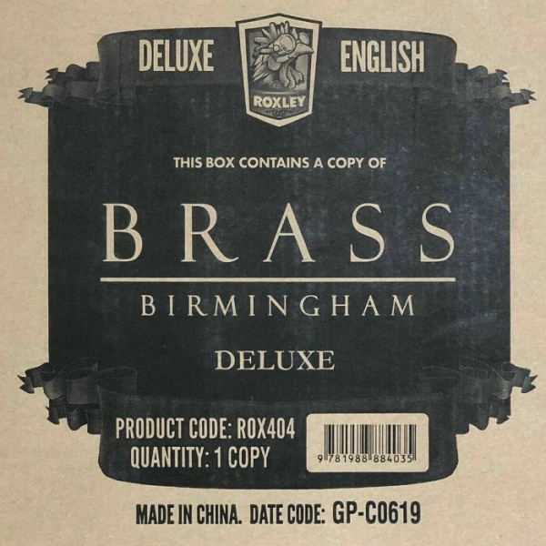 brass birmingham deluxe edition unboxin